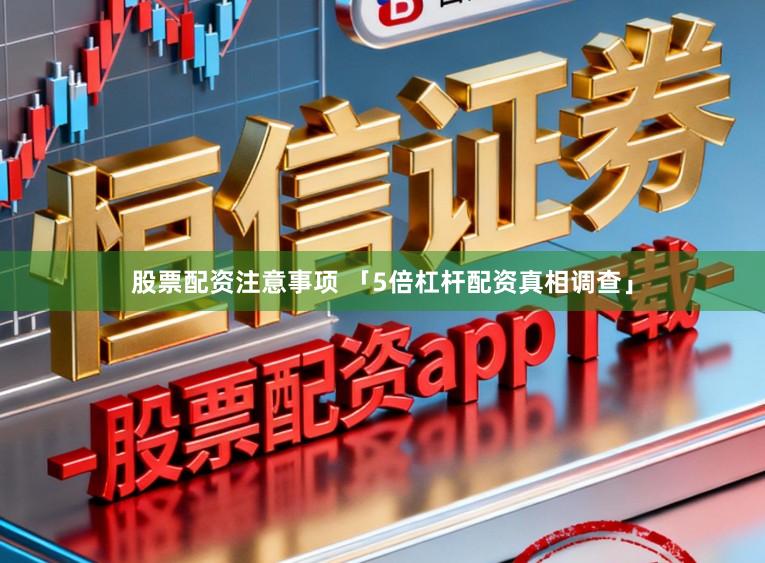 股票配资注意事项 「5倍杠杆配资真相调查」