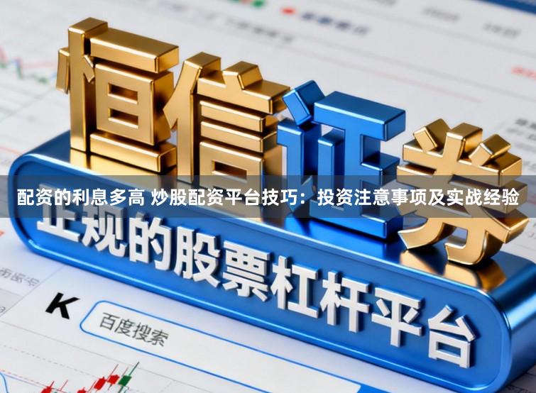 配资的利息多高 炒股配资平台技巧：投资注意事项及实战经验